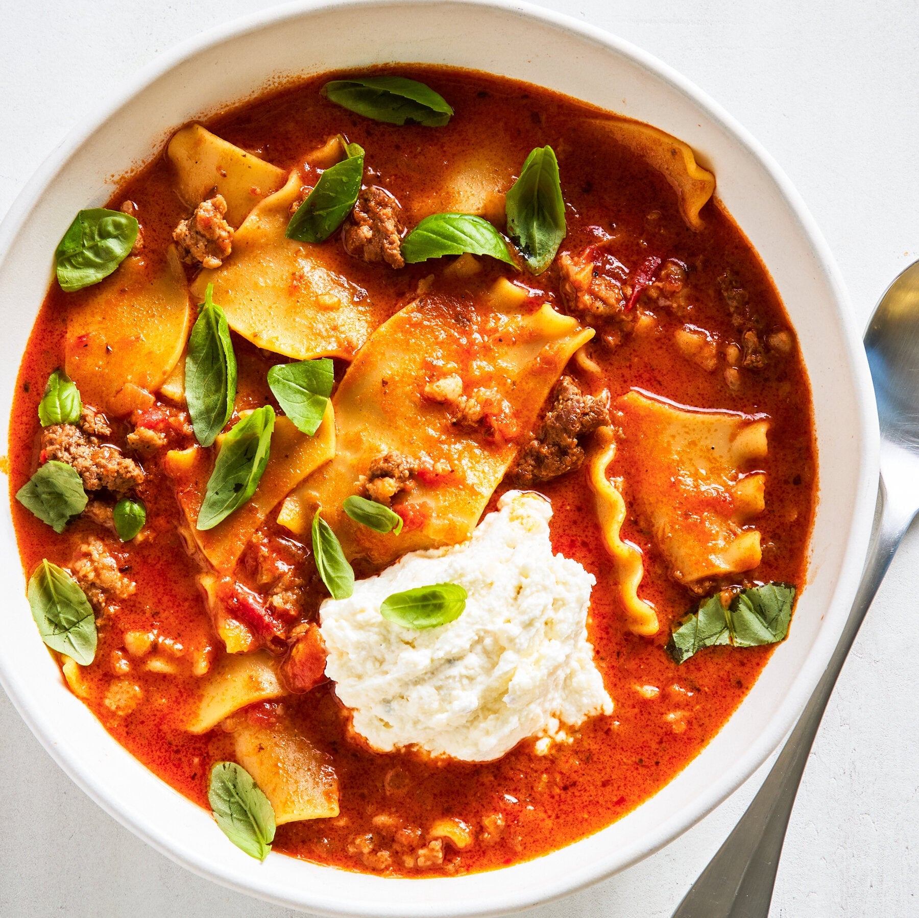 Vegan Lasagna Soup