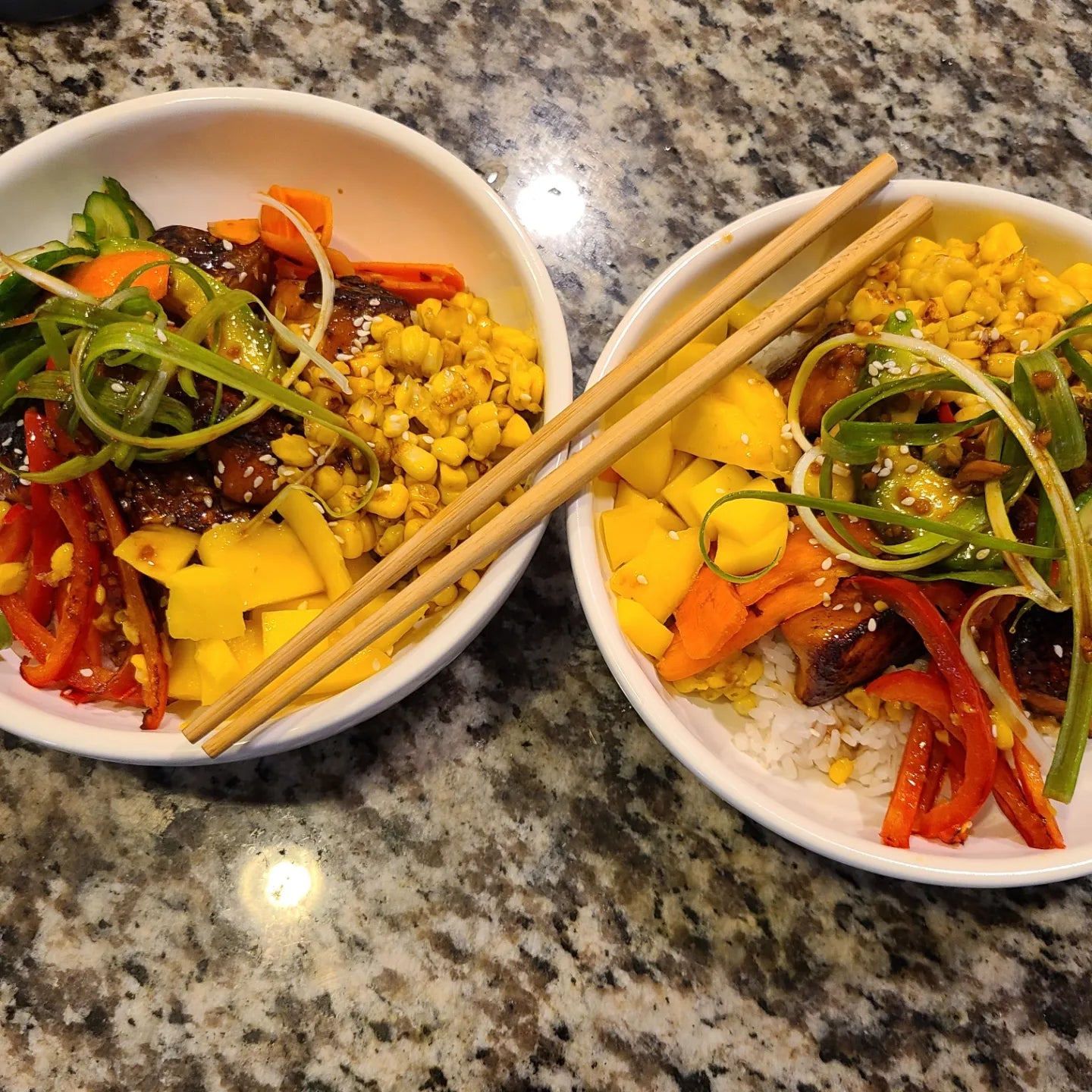 Salmon Sticky rice bowl