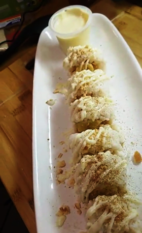 Banana Pudding Sushi