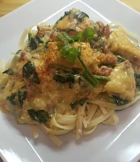 Chicken and Smoky Cream Sauce