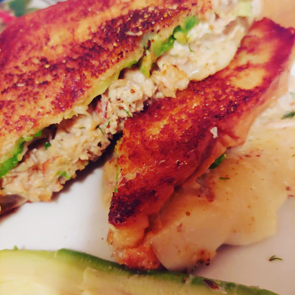 Crab Grilled Cheese