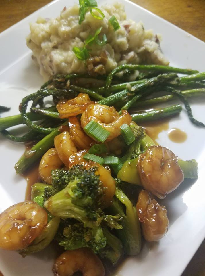 Honey Soy Shrimp