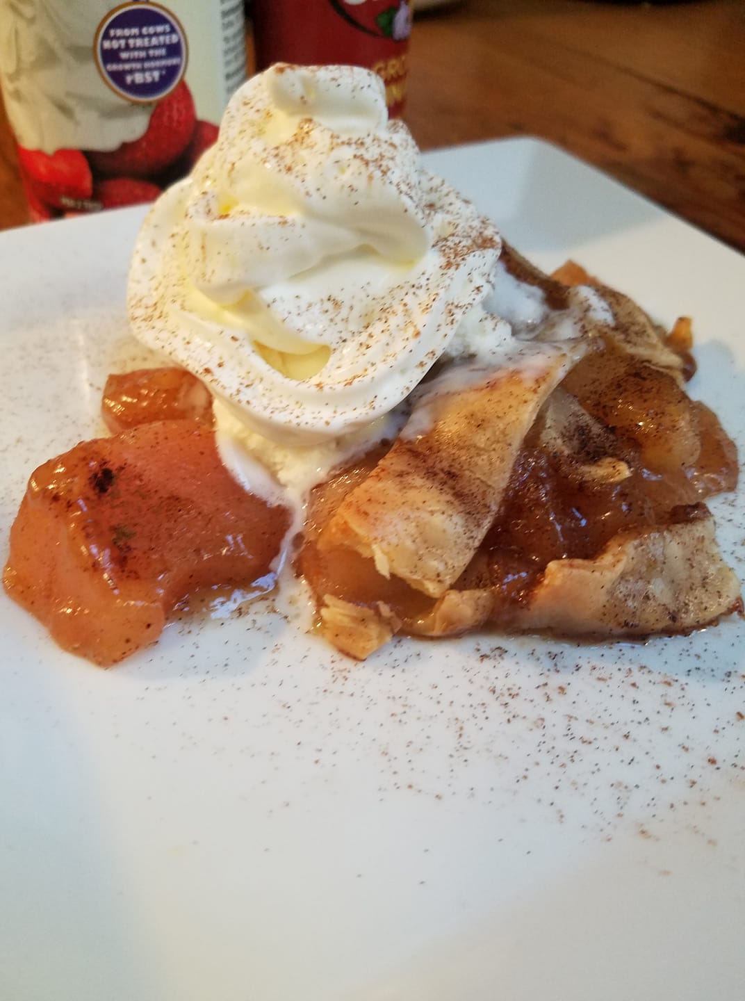 Quick Pan Apple Pie