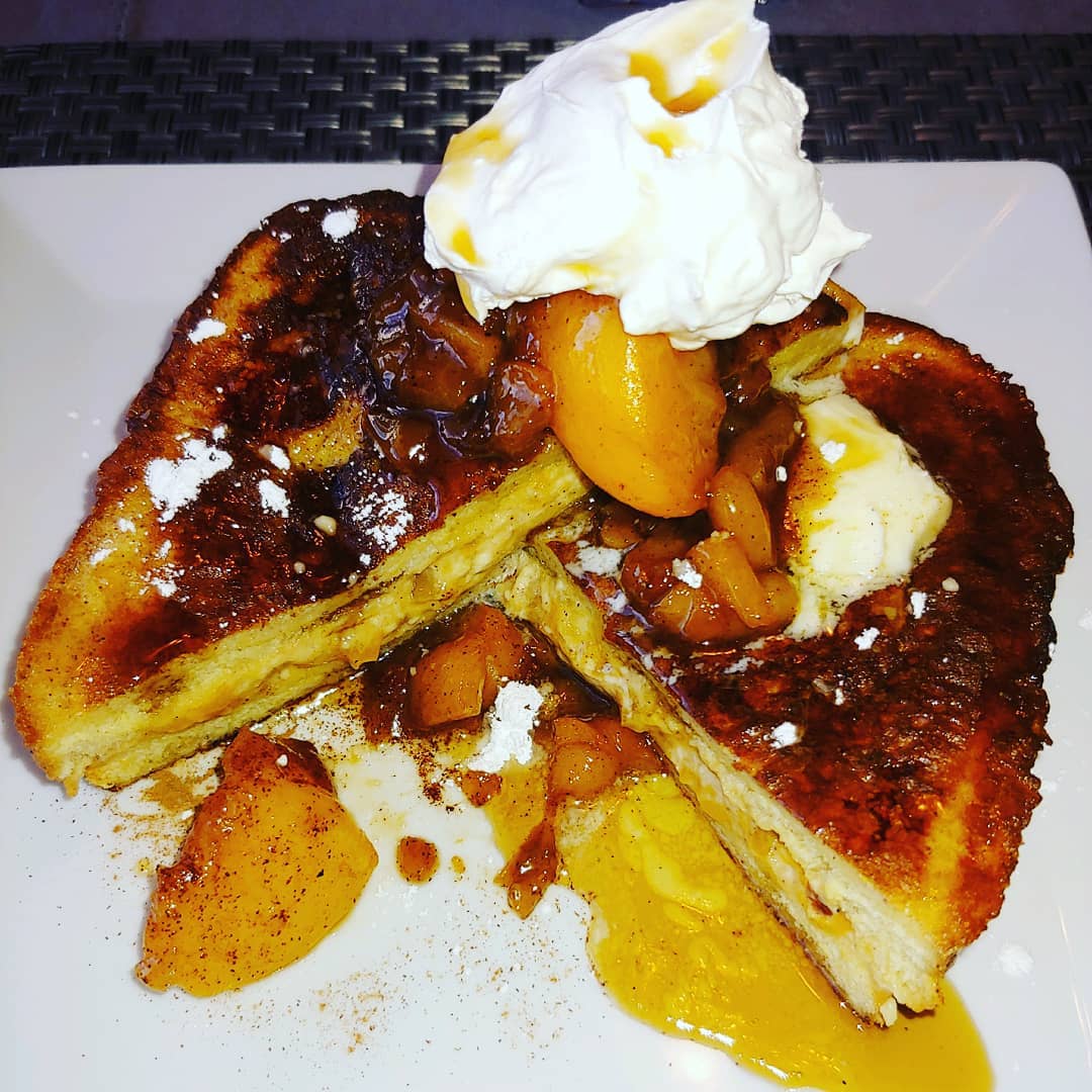 Peaches and Cream French Toast