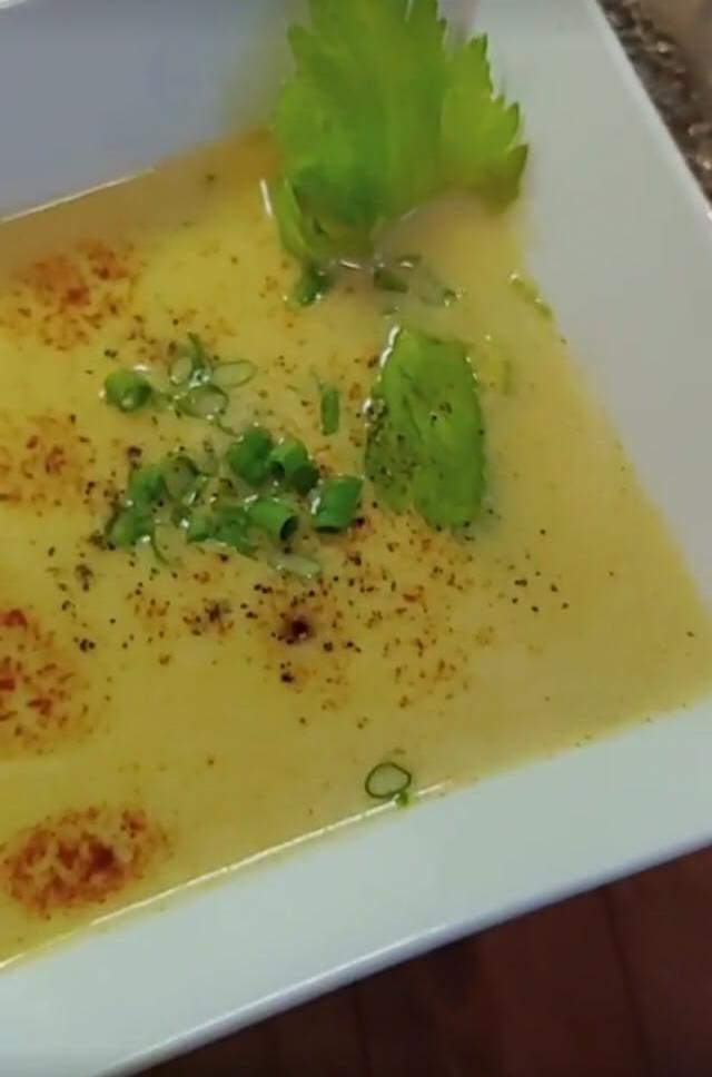 Cream of celery soup