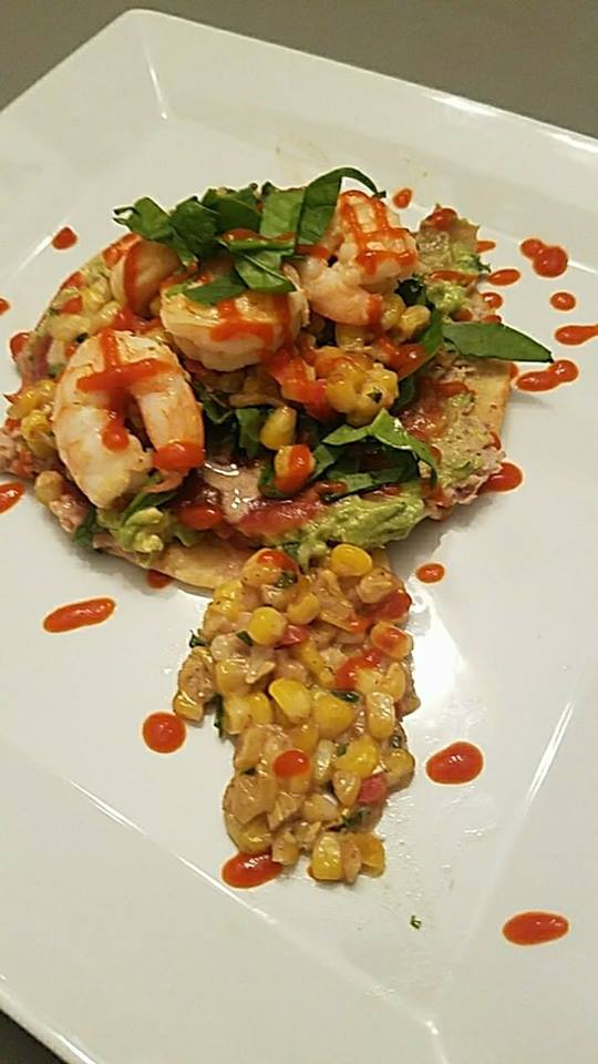 Shrimp Tostadas