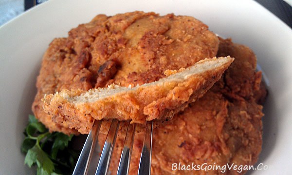 Vegan "Popeye's Chicken Style" Seitan