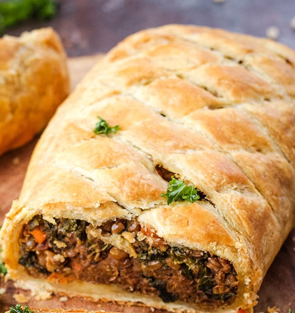 Meatless Burger Wellington