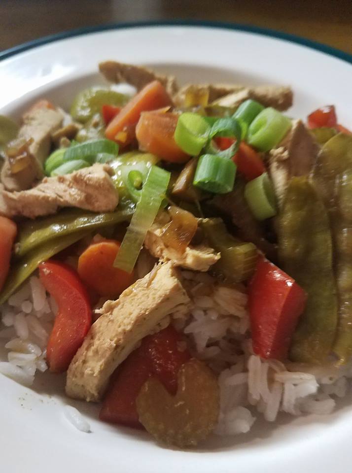 Vegan Chicken Stirfry #2