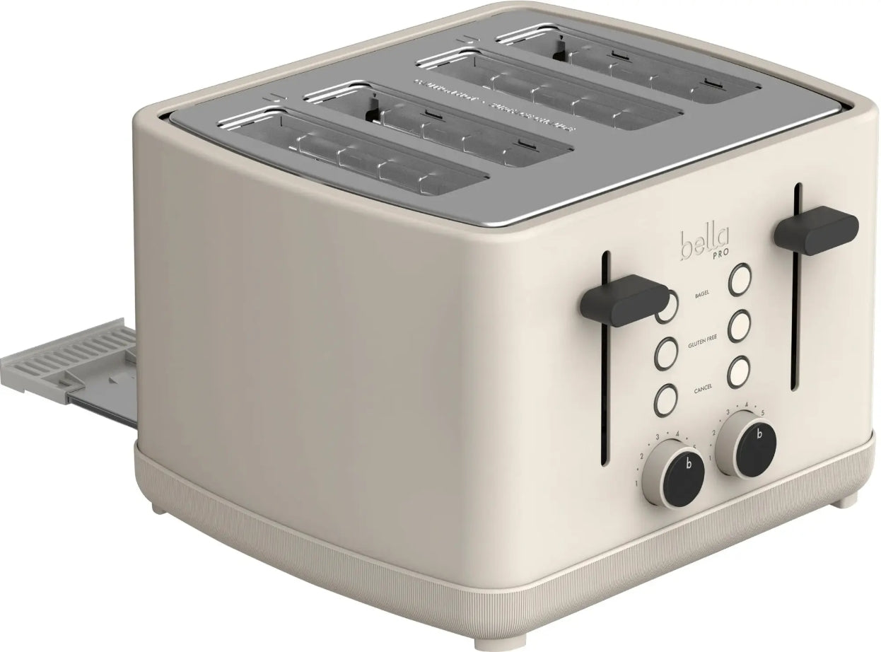 Bella Pro 4 slice Toaster w/extra wide slots