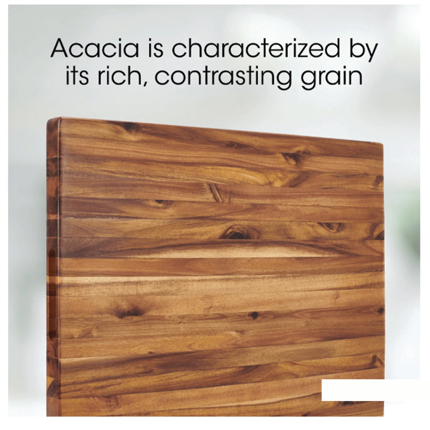 XL Acacia Cutting Board and Chop Block